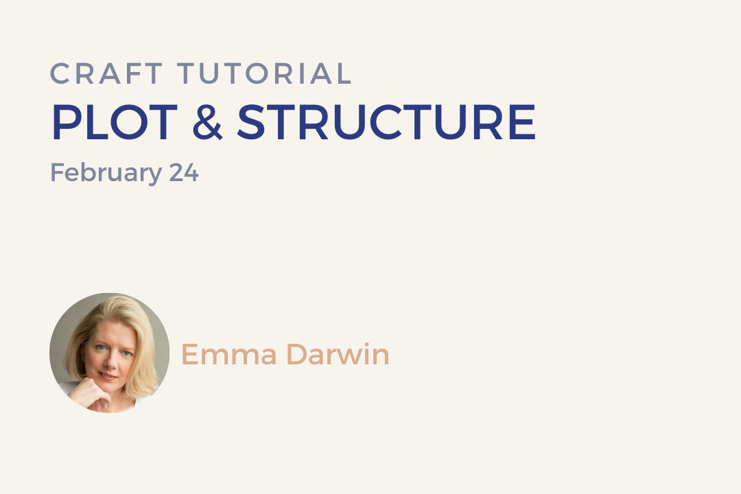BPA Online Events – Emma Darwin, Plot and structure