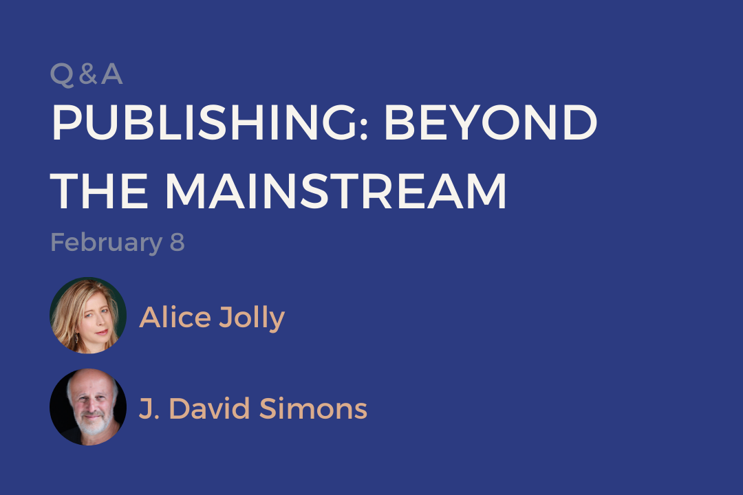 Publishing: Beyond the Mainstream – February 8