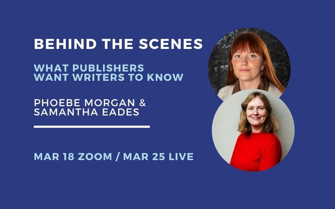 Craft Meets Commerce: What Publishers Want Writers to Know – March 18 / March 25